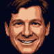 Hal Finney — pixel badge from @halfin Running bitcoin